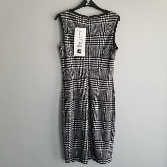*NWT* Joseph Ribkoff Grey/Multi Dress Style 193821 - Picture 7 of 11